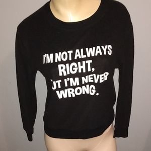 No Boundaries Print Sweatshirt